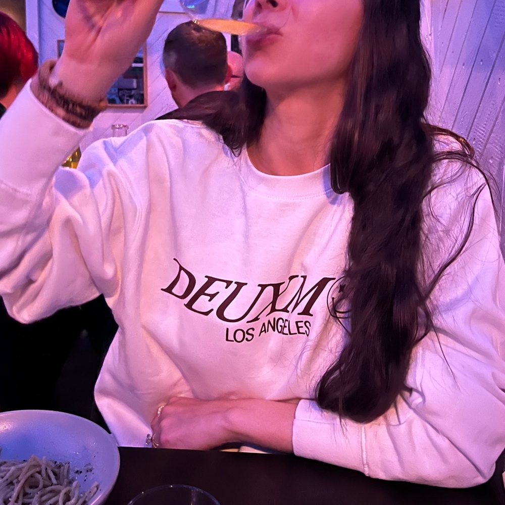 Deuxmoi LA Sweatshirt Crew Neck